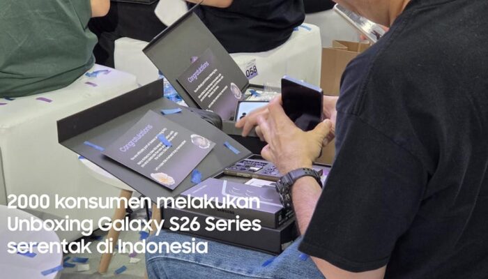 Unboxing Day Sukses, Galaxy S26 Series Disambut Antusias di Indonesia